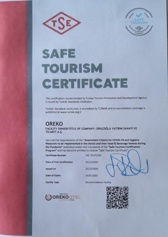Oreko Express Afyonkarahisar Exteriör bild